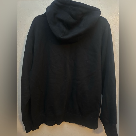 Nike Men's Black Hoodie with Vibrant Logo Size Medium - Picture 2 of 5